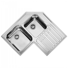 Franke Studio Stx621 (Rhd) With 90mm Wastes Stainless Steel 830x830