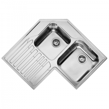 Franke Studio Stx621 (Lhd) With 90mm Wastes Stainless Steel 830x830