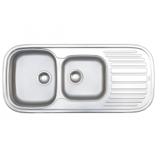Franke Quinline Qlx621-110 With 90mm Wastes Stainless Steel 1100x500