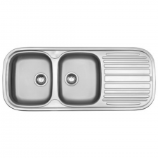 Franke Quinline Qlx621-120 With 90mm Wastes Stainless Steel 1200x500