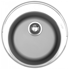 Franke Rondo Rdx610-48 Prep Bowl With Tap Landing With 90mm Waste SS