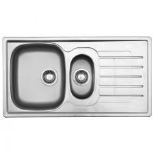 Franke Cascade Cdx651 With 90mm Wastes Stainless Steel 925x500