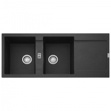 Franke Maris Mrg621 - Black With 90mm Wastes 1160x500