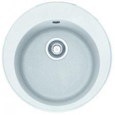 Franke Ronda Rog610-41 Polar White Prep Bowl With 90mm Waste