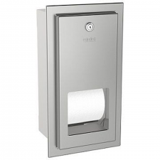 RODX672E Recessed Double Toilet Roll Holder