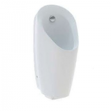 Geberit Preda urinal for integrated control: T=37cm, Outlet=to the rear, Inlet=rear, white