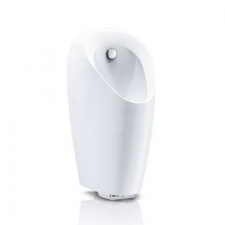 Geberit Selva urinal for concealed flush control: T=37cm, Inlet=rear, white