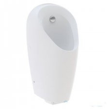 Geberit Selva urinal for integrated control: T=37cm, Outlet=to the rear, Inlet=rear, white