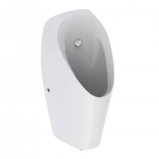 Geberit Tamina urinal with integrated control, battery operation: T=37cm, Outlet=to the rear, Inlet=rear, white