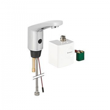Geberit washbasin tap type 185, generator: bright chrome-plated, Mixer=without mixer