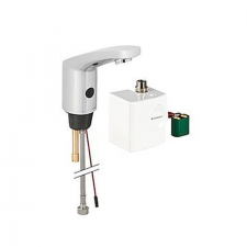 Geberit Type 185 washbasin tap, generator operation: bright chrome-plated, Mixer=without mixer