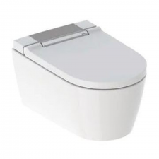 Geberit AquaClean Sela WC complete solution, wall-hung WC: white alpine