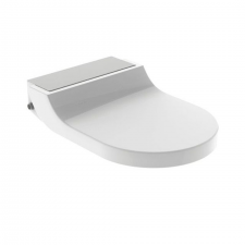 Geberit AquaClean Tuma Comfort WC enhancement solution: stainless steel, brushed