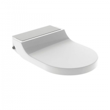 Geberit AquaClean Tuma Comfort WC enhancement solution: stainless steel brushed