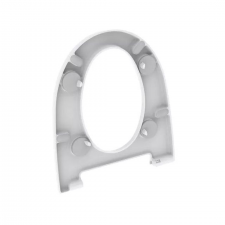 WC seat ring, fixed, for Geberit AquaClean Mera Classic: white alpine