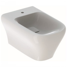 Geberit myDay wall-hung bidet, shrouded: T=54cm, Overflow=without, white / KeraTect