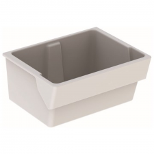 Geberit Publica Garda utility sink: B=74cm, H=35cm, T=58.5cm