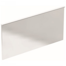 Geberit Xeno² illuminated mirror with direct and indirect lighting: 140x71cm, aluminium brushed