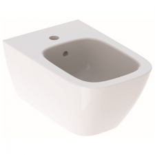 Geberit Smyle Square wall-hung bidet, shrouded