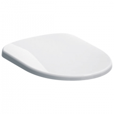 Geberit Selnova WC seat, fastening from below: Soft-closing mechanism=no, Quick-release hinges=no, Fastening=from below, white / glossy