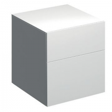 Geberit Xeno² low cabinet with two drawers: 45x51x46.2cm, white