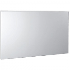 Geberit Xeno² illuminated mirror with direct and indirect lighting: 120x71cm, aluminium brushed