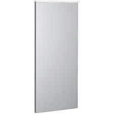 Geberit Xeno² illuminated mirror: 40x91cm, aluminium brushed