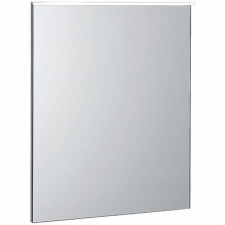 Geberit Xeno² illuminated mirror with direct and indirect lighting: 60x71cm, aluminium brushed