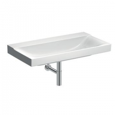 Geberit Xeno² washbasin: 90x48cm, Tap hole=without, Overflow=without, white / KeraTect