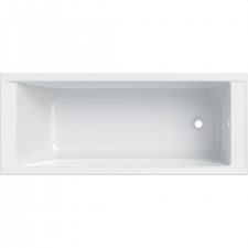 Geberit Supero rectangular bathtub with feet: 170x70cm, Total water capacity=183l