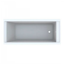 Geberit Supero rectangular bathtub with feet: 180x80cm, Total water capacity=229l