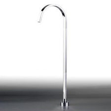 Gio 900x30mm square freestanding bath spout (15mm inlet)