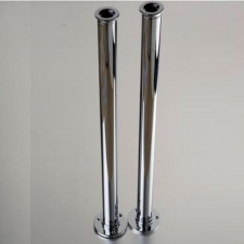 Gio chrome stand pipe x2