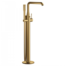 Grohe Essence Single-Lever Bath Mixer 15mm , Floor Mounted Brushed Cool Sunrise