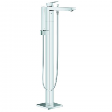Grohe Eurocube Single-Lever Bath Mixer 15mm , Floor Mounted Chrome
