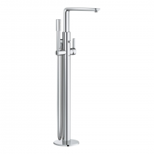 Grohe Lineare Single-Lever Bath Mixer 15mm , Floor Mounted Chrome