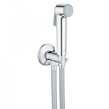 Grohe Tempesta-F Trigger Spray 30 Wall Holder Set With Self-Closing Angle Valve, 1 Spray Chrome