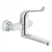 Grohe Euroeco Special / Ssc Single-Lever Safety Basin Mixer 15mm Chrome