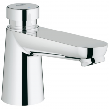 Grohe Euroeco Cosmopolitan T Self-Closing Pillar Tap 15mm Chrome