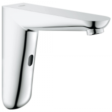 Grohe - Euroeco Cosmo E Infra-Red Electronic Wall Basin Tap with o Mixing Device Chrome