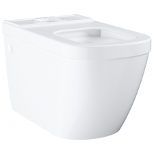 Grohe - Euro Ceramic Close-Coupled Rimless Pan w/ Universal Trap White