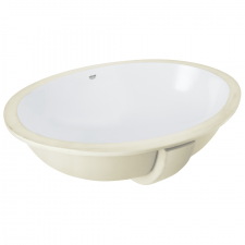 Grohe Bau Ceramic Undercounter Wash Basin 55 Alpine White