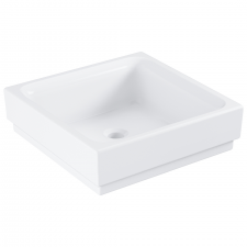 Grohe Cube Ceramic Vessel Basin 40 Alpine White