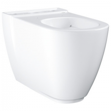 Grohe - Essence Ceramic Close-Coupled Rimless Pan w/ Horizontal Outlet White