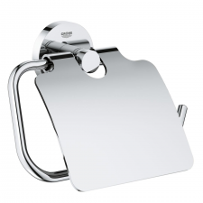 Grohe - Essentials Toilet Paper Holder with Cover Chrome