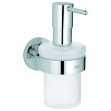 Grohe Essentials Soap Dispenser With Holder Chrome