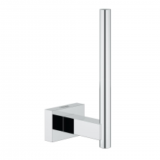 Grohe Essentials Cube Spare Toilet Paper Holder Chrome
