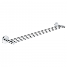 Grohe - Essentials Double Towel Rail 600mm Chrome