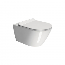 GSI Kube X Wall-Hung Wc 55X36/F Swirlflush Glossy White