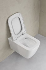 GSI Nubes Wall-Hung Wc 55X35/F Swirlflush Glossy White